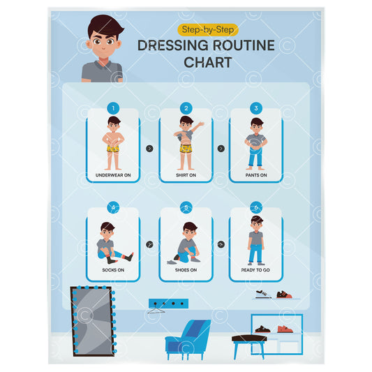 Dressing Routine Chart