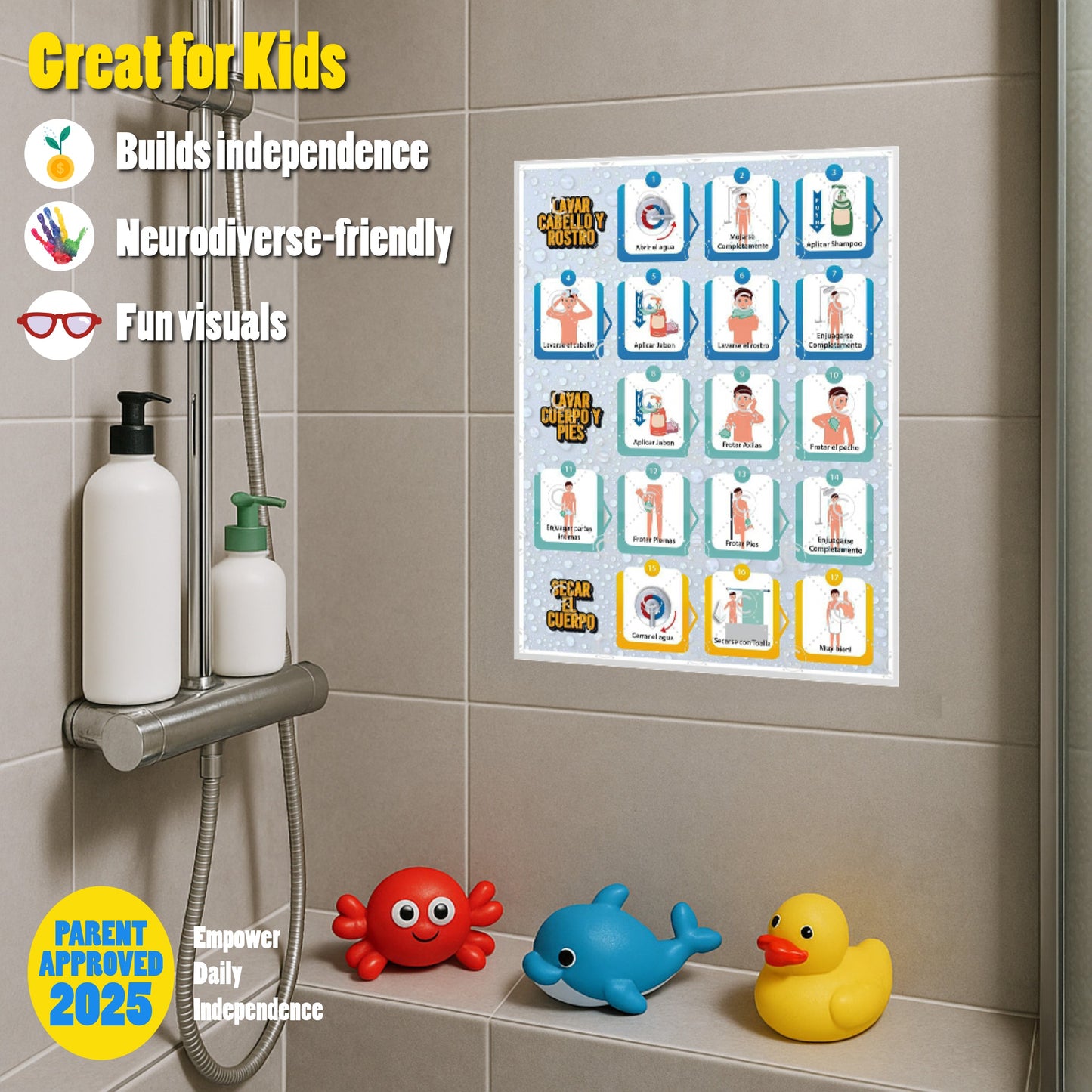 Shower Routine Chart