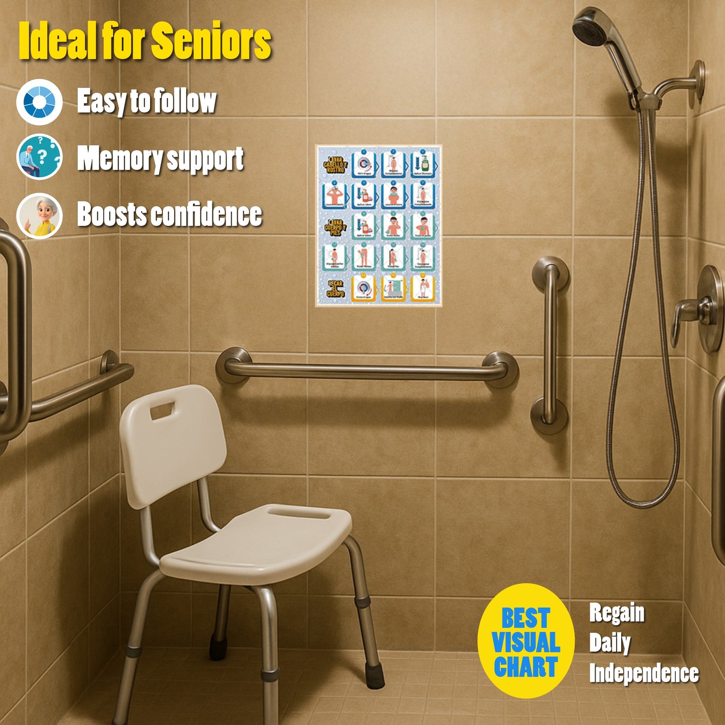 Shower Routine Chart