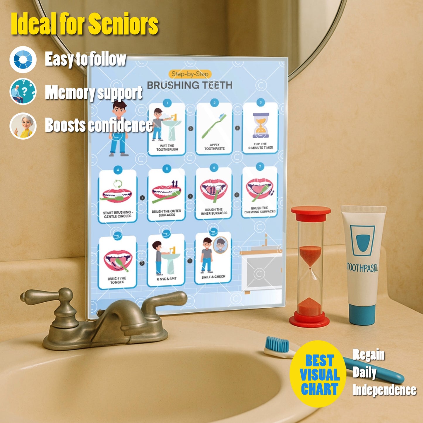 Brushing Teeth Chart