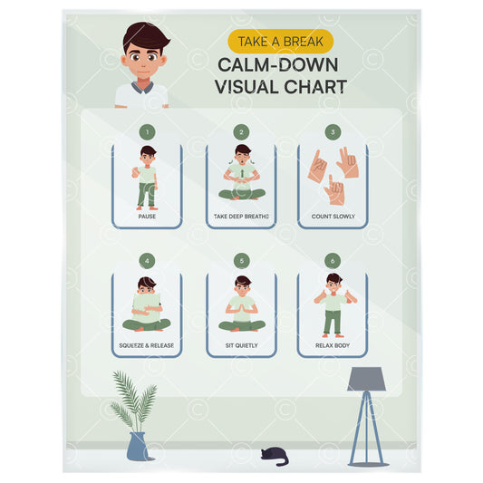Calm Down Routine Chart