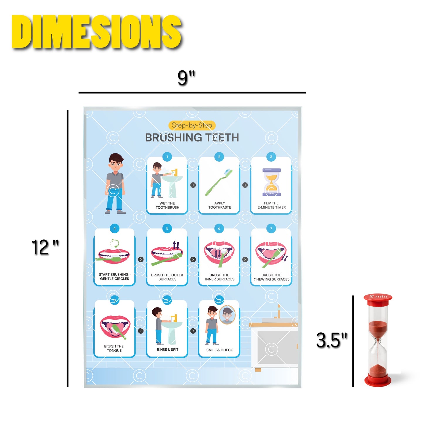 Brushing Teeth Chart